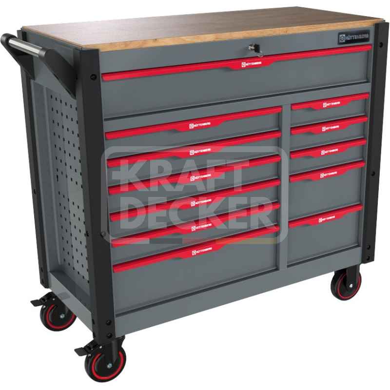 Carro de taller Jumbo Pro de 12 cajones