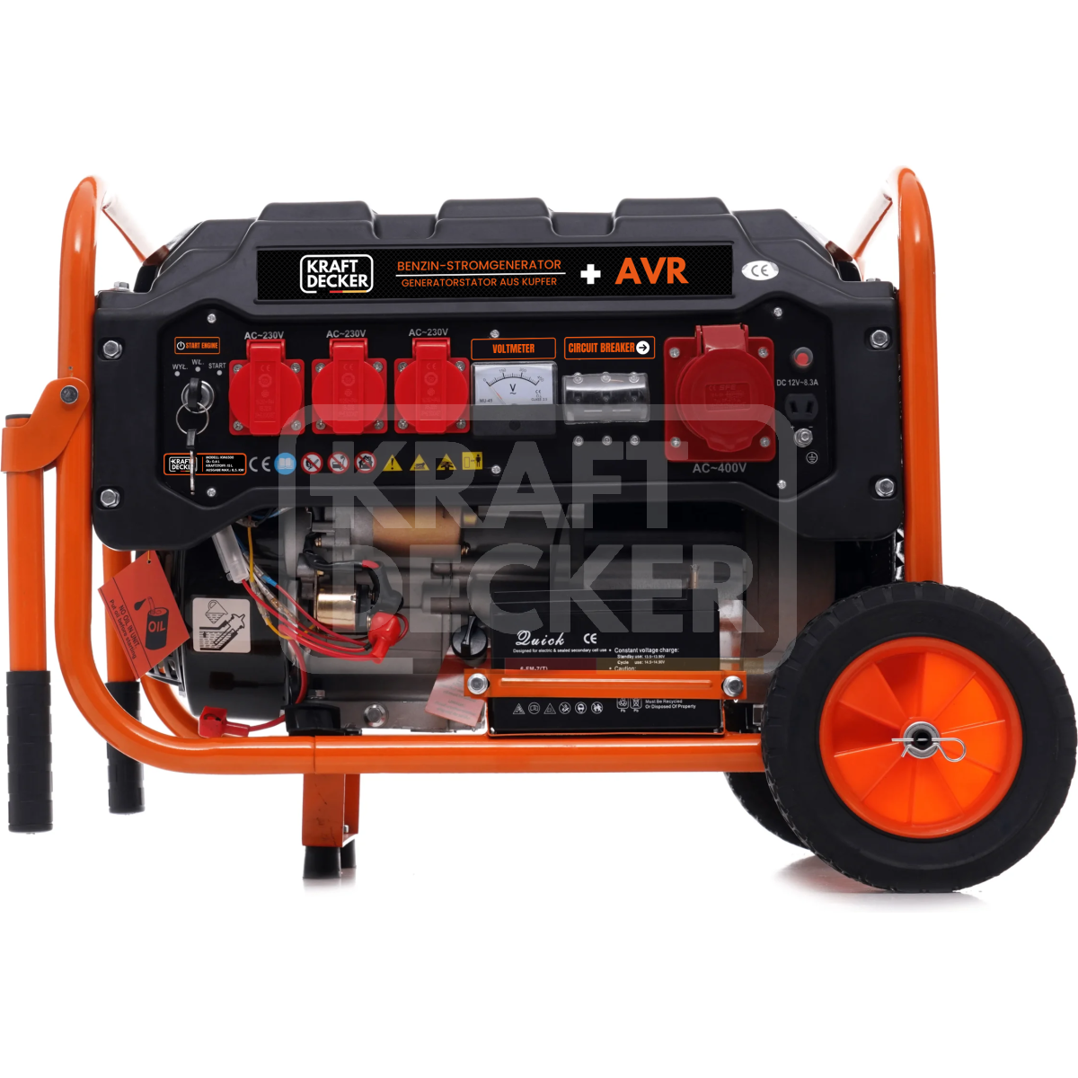 Grupo Electrógeno Gasolina 8.5kW 8500W AVR Insonorizado - Imagen 1