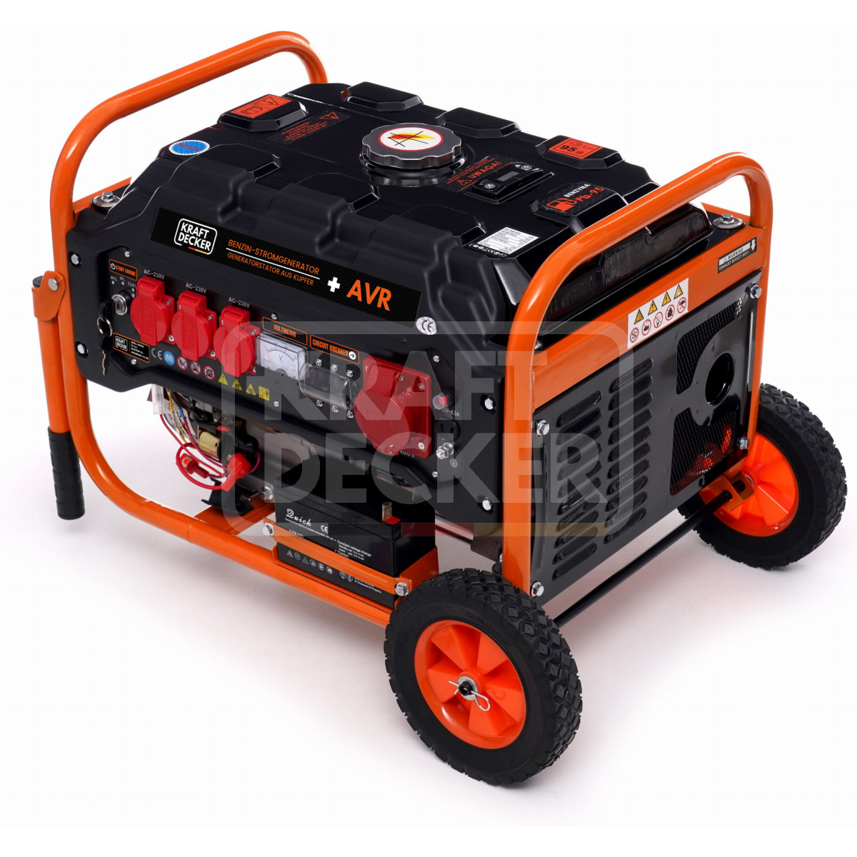 Grupo Electrógeno Gasolina 8.5kW 8500W AVR Insonorizado - Imagen 3
